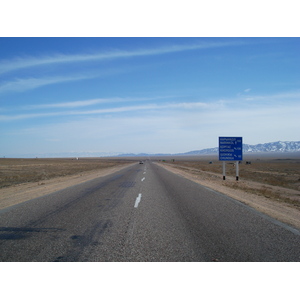 Picture Kazakhstan Almaty to Charyn Canyon road 2007-03 4 - Car Rental Almaty to Charyn Canyon road