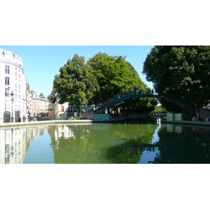 Picture France Paris Canal St Martin 2007-08 9 - Perspective Canal St Martin