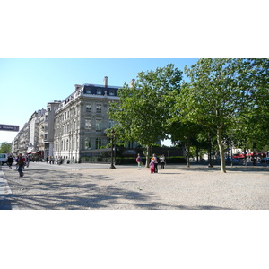 Picture France Paris Etoile and Arc de Triomphe 2007-05 23 - Picture Etoile and Arc de Triomphe