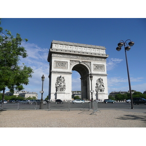 Picture France Paris Etoile and Arc de Triomphe 2007-05 5 - Sightseeing Etoile and Arc de Triomphe