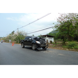 Picture Thailand Ko Chang Island road 2011-02 28 - Picture Island road