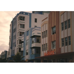 Picture United States Miami Beach 1991-11 17 - Road Map Miami Beach