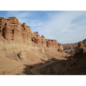 Picture Kazakhstan Charyn Canyon 2007-03 144 - Trail Charyn Canyon