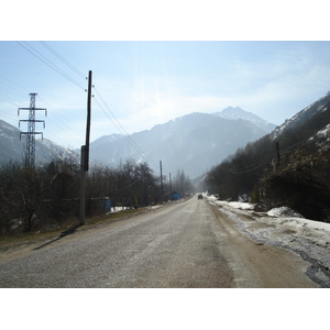 Picture Kazakhstan Ile Alatau National Park 2007-03 94 - Road Map Ile Alatau National Park