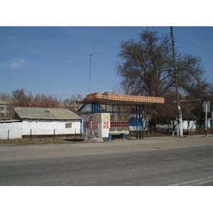 Picture Kazakhstan Almaty to Charyn Canyon road 2007-03 1 - Shopping Mall Almaty to Charyn Canyon road
