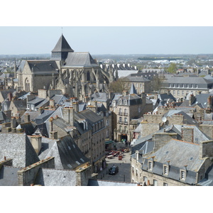 Picture France Dinan Dinan clock tower 2010-04 24 - Photographer Dinan clock tower