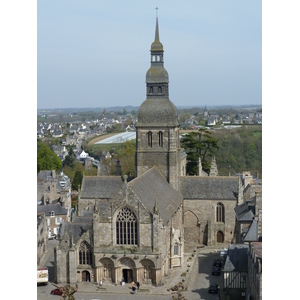 Picture France Dinan Dinan clock tower 2010-04 39 - Perspective Dinan clock tower