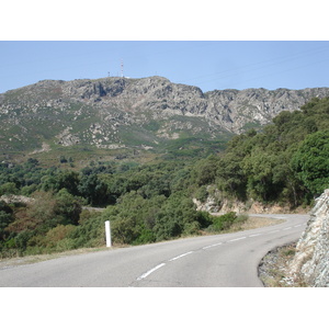 Picture France Corsica Bastia to Saint Florent Road 2006-09 11 - Perspective Bastia to Saint Florent Road