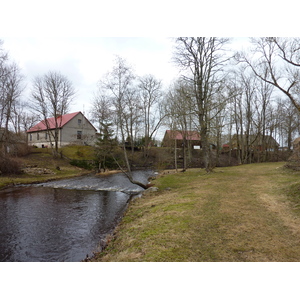 Picture Estonia Tallinn to Haapsalu road 2009-04 1 - Perspective Tallinn to Haapsalu road