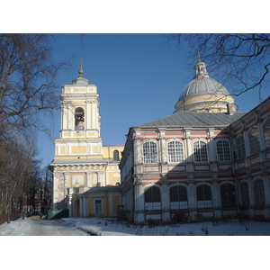 Picture Russia St Petersburg Alexander Nevsky Monastery 2006-03 19 - Perspective Alexander Nevsky Monastery