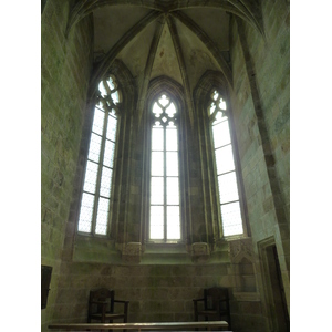 Picture France Mont St Michel Mont St Michel Abbey 2010-04 162 - Views Mont St Michel Abbey