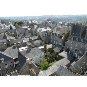 Picture France Dinan Dinan clock tower 2010-04 26 - View Dinan clock tower