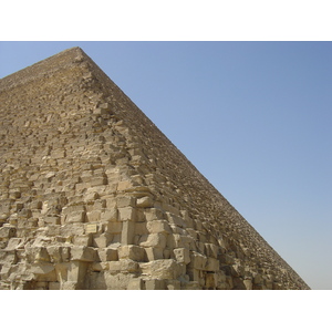 Picture Egypt Gyza Pyramids 2004-09 13 - Map Gyza Pyramids