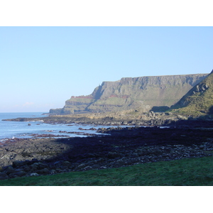 Picture North Ireland Giant's Causeway 2001-02 12 - Map Giant's Causeway