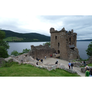 Picture United Kingdom Scotland Urquhart Castle (Loch Ness) 2011-07 13 - Perspective Urquhart Castle (Loch Ness)