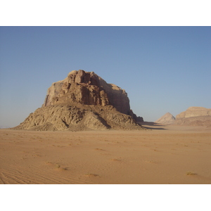 Picture Jordan Wadi Rum Desert 2004-10 32 - Trail Wadi Rum Desert