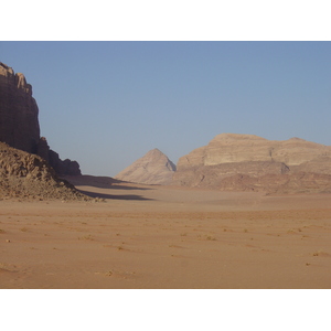 Picture Jordan Wadi Rum Desert 2004-10 24 - Road Wadi Rum Desert