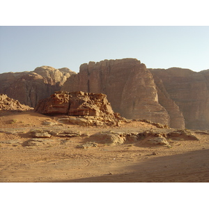 Picture Jordan Wadi Rum Desert 2004-10 71 - Map Wadi Rum Desert