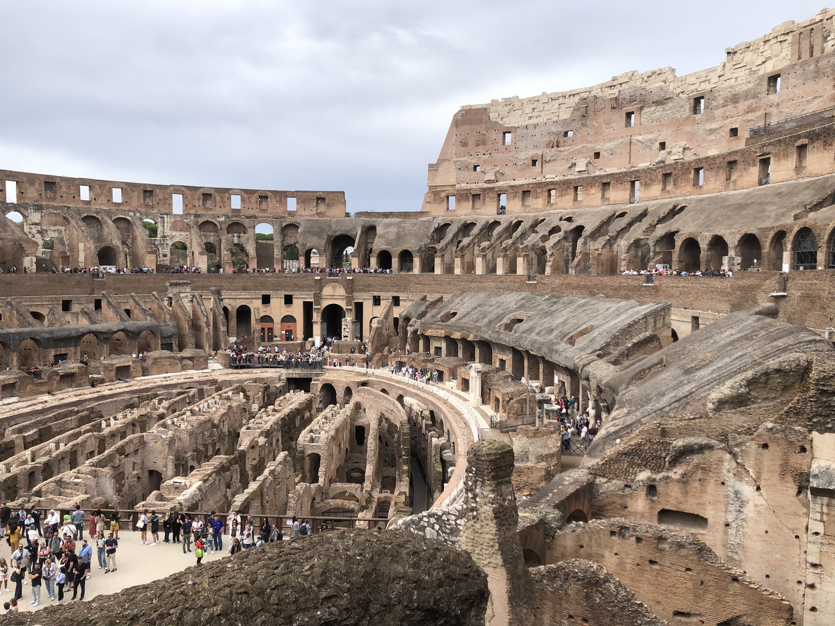 Picture Italy Rome The Colosseum 2024-09 31 - Waterfalls The Colosseum
