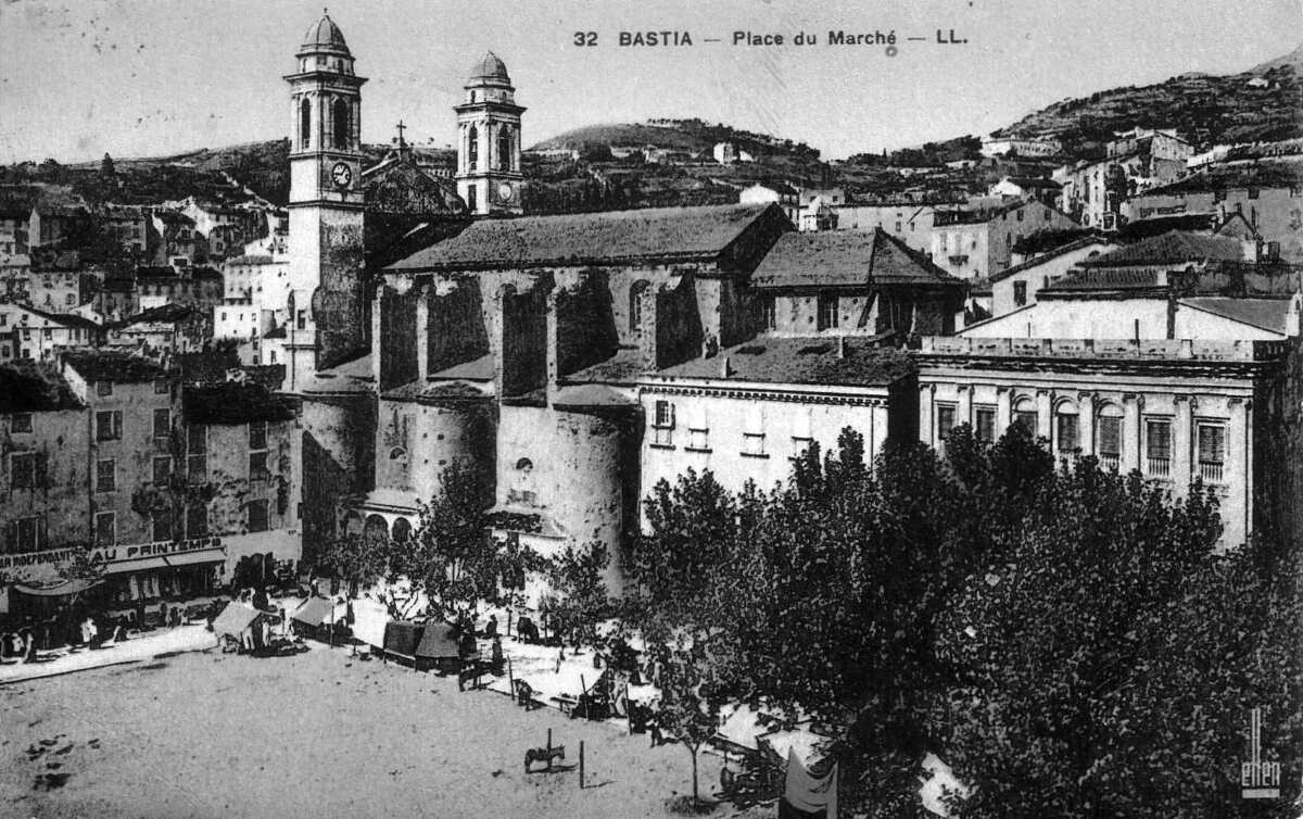 Picture France Corsica Old Postcards bastia 1900-01 135 - Winter bastia