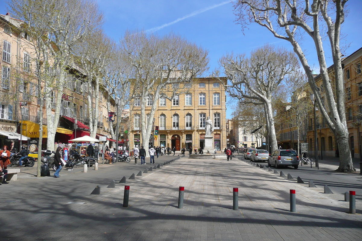 Picture France Aix en Provence Cours Mirabeau 2008-04 11 - Cost Cours Mirabeau