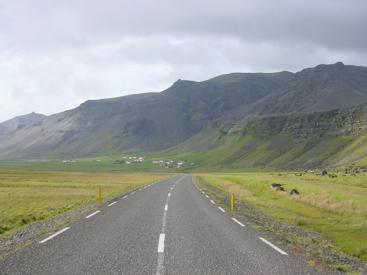 Picture Iceland Road 1 Jokulsarlon to vik 2003-06 23 - Cost Road 1 Jokulsarlon to vik