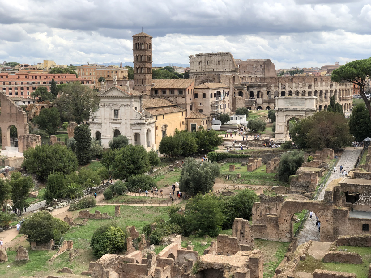Picture Italy Rome Roman Forum 2024-09 158 - Waterfalls Roman Forum