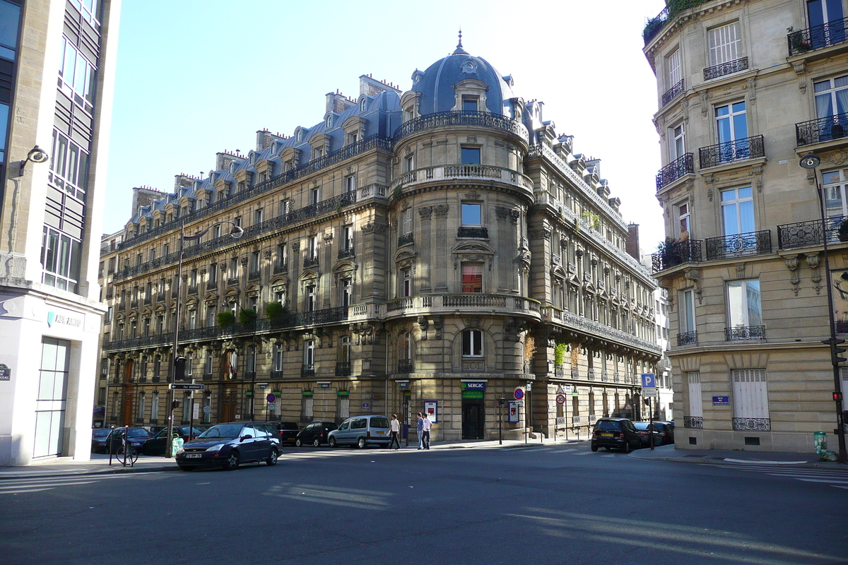 Picture France Paris 8th Arrondissement Rue Rembrandt 2007-09 11 - Sunset Rue Rembrandt