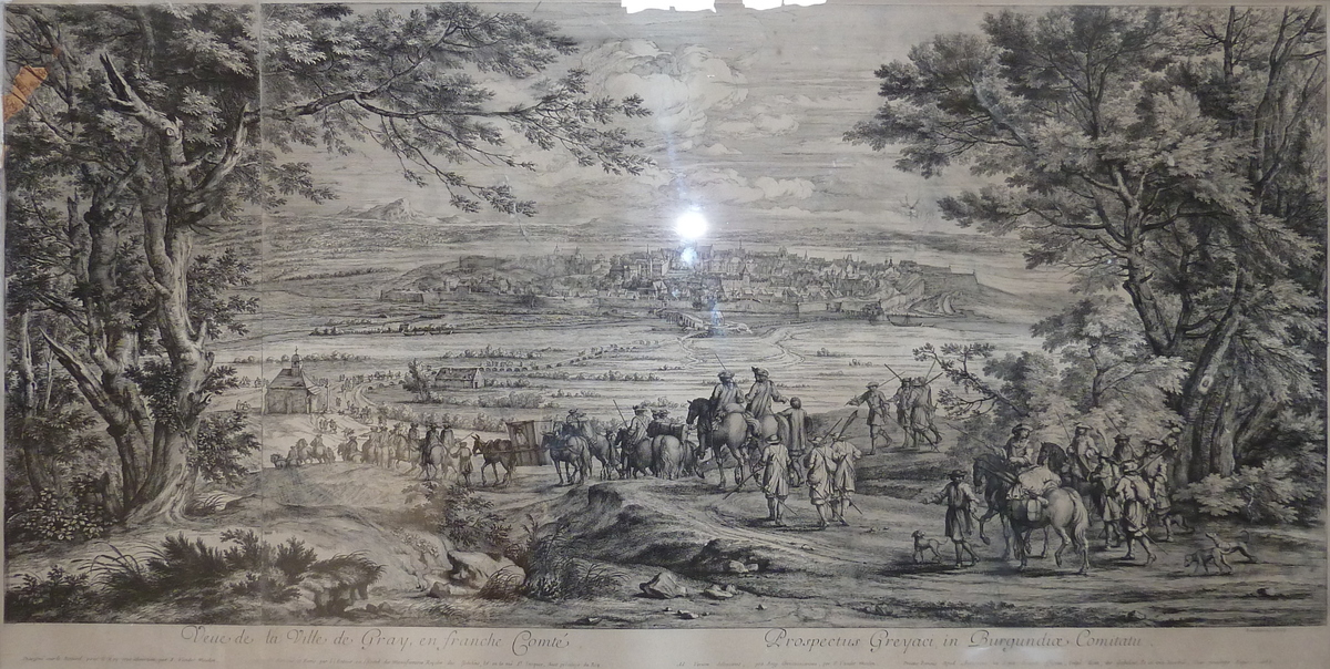 Picture France Vaux Le Vicomte Castle Vaux Le Vicomte Antique Prints 2010-09 32 - Rooms Vaux Le Vicomte Antique Prints