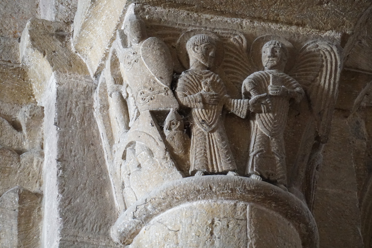Picture France Conques Abbatiale Sainte-Foy de Conques 2018-04 82 - Night Abbatiale Sainte-Foy de Conques