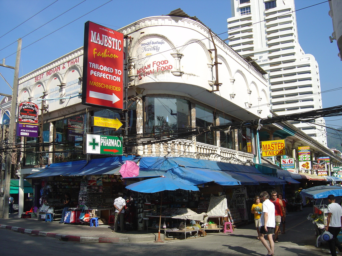 Picture Thailand Phuket Patong Beach Road 2005-12 26 - Summer Beach Road