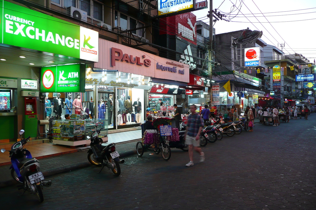 Picture Thailand Pattaya Walking Street 2008-01 28 - Lake Walking Street