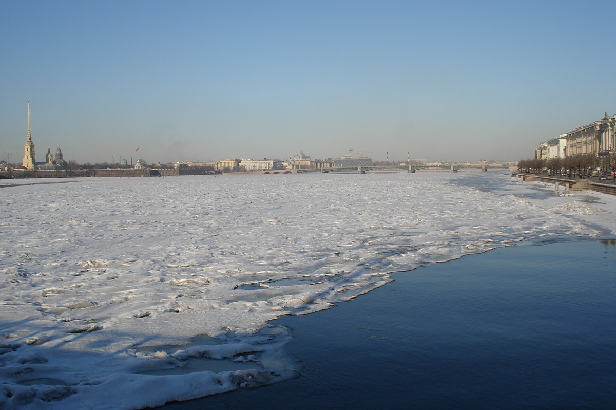 Picture Russia St Petersburg Neva 2006-03 9 - Winter Neva