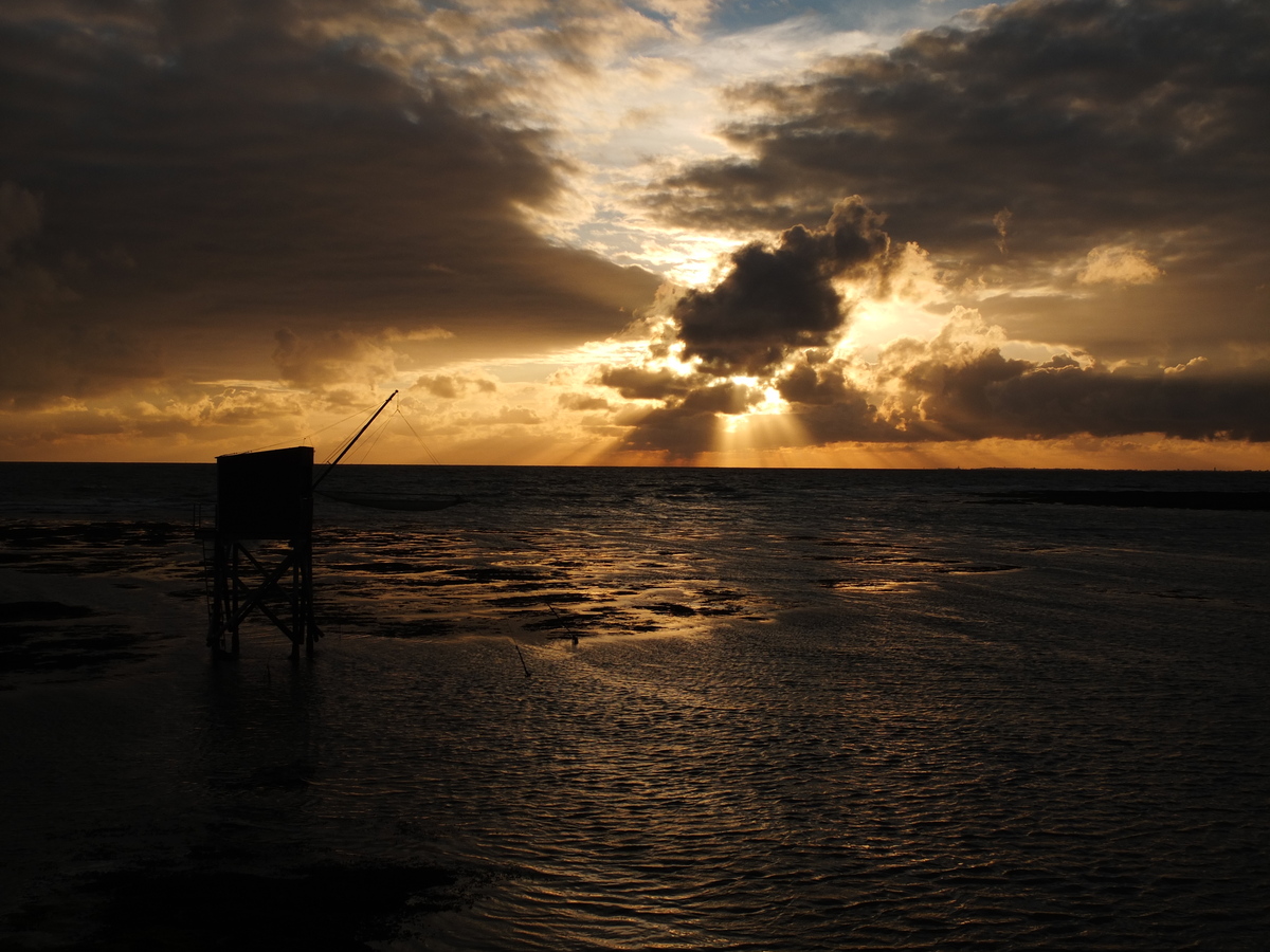 Picture France La Plaine sur mer Sunset 2012-08 5 - Lakes Sunset