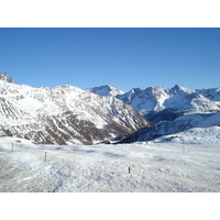 Picture Swiss From Pontresina to Lago Bianco 2007-01 17 - Street From Pontresina to Lago Bianco