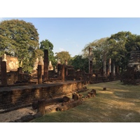 Picture Thailand Si satchanalai historical park 2014-12 30 - Night Si satchanalai historical park