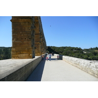 Picture France Pont du Gard 2008-04 30 - Summer Pont du Gard