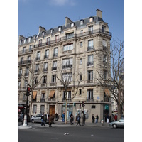 Picture France Paris 17th Arrondissement Boulevard de Courcelles 2006-03 17 - Sunset Boulevard de Courcelles