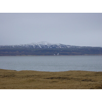 Picture Iceland Eyrarbakki 2003-03 18 - Street Eyrarbakki