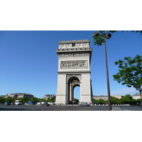 Picture France Paris Etoile and Arc de Triomphe 2007-05 30 - City Sights Etoile and Arc de Triomphe