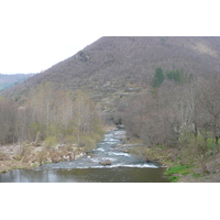 Picture France Cevennes Mountains Cocures to Florac road 2008-04 30 - Waterfall Cocures to Florac road