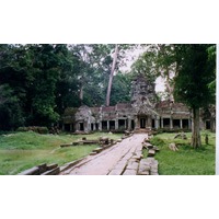 Picture Cambodia Angkor 1996-06 32 - Night Angkor