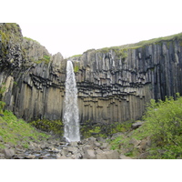 Picture Iceland Svartifoss 2003-06 4 - Waterfalls Svartifoss