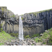 Picture Iceland Svartifoss 2003-06 5 - Sauna Svartifoss