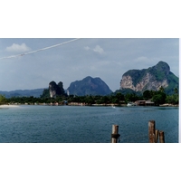 Picture Thailand Krabi 1992-12 29 - Hotel Pool Krabi