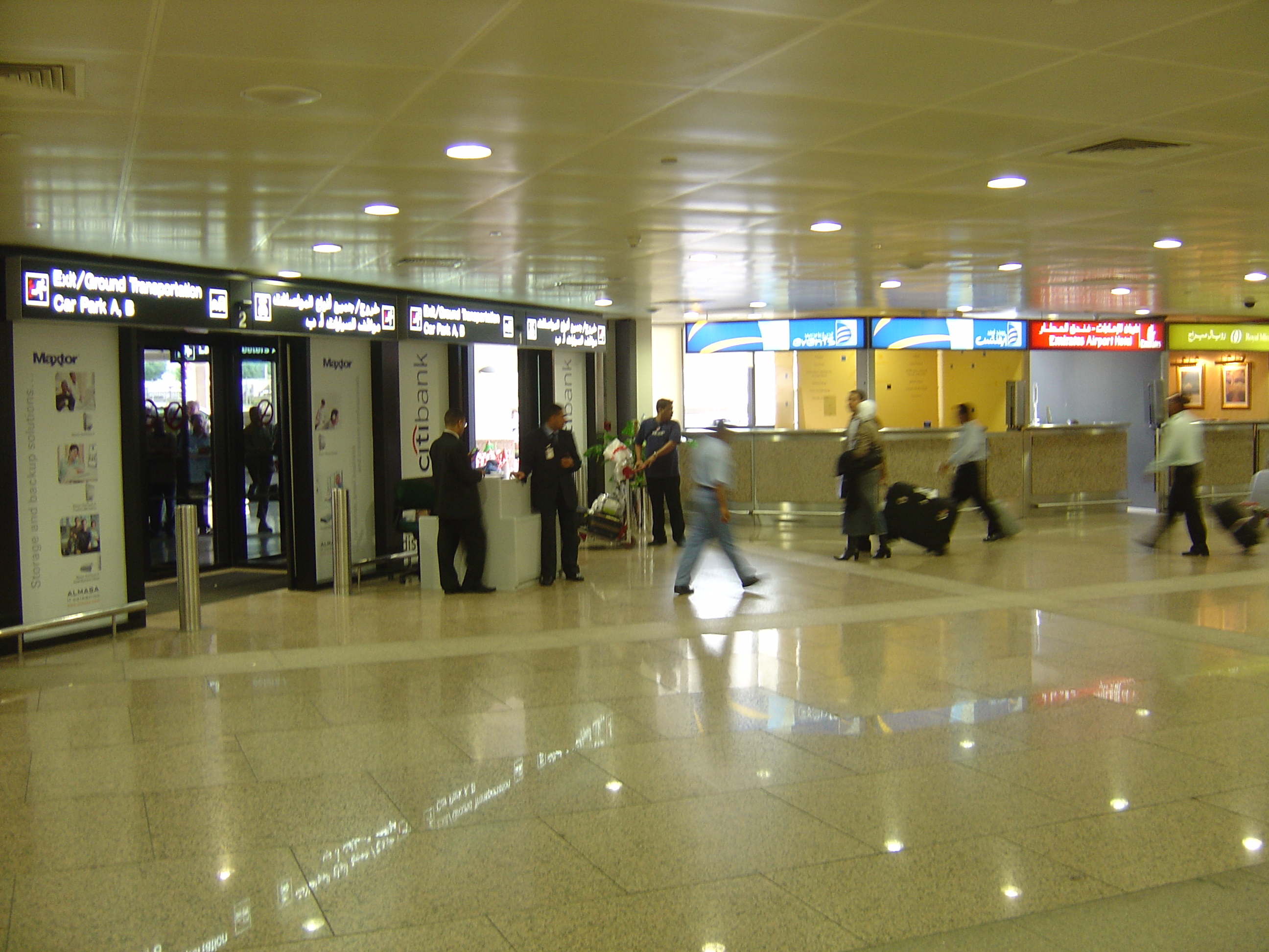 照片 阿联酋(United Arab Emirates) 迪拜(Dubai) 迪拜国际机场(Dubai International Airport) 2005-11 2