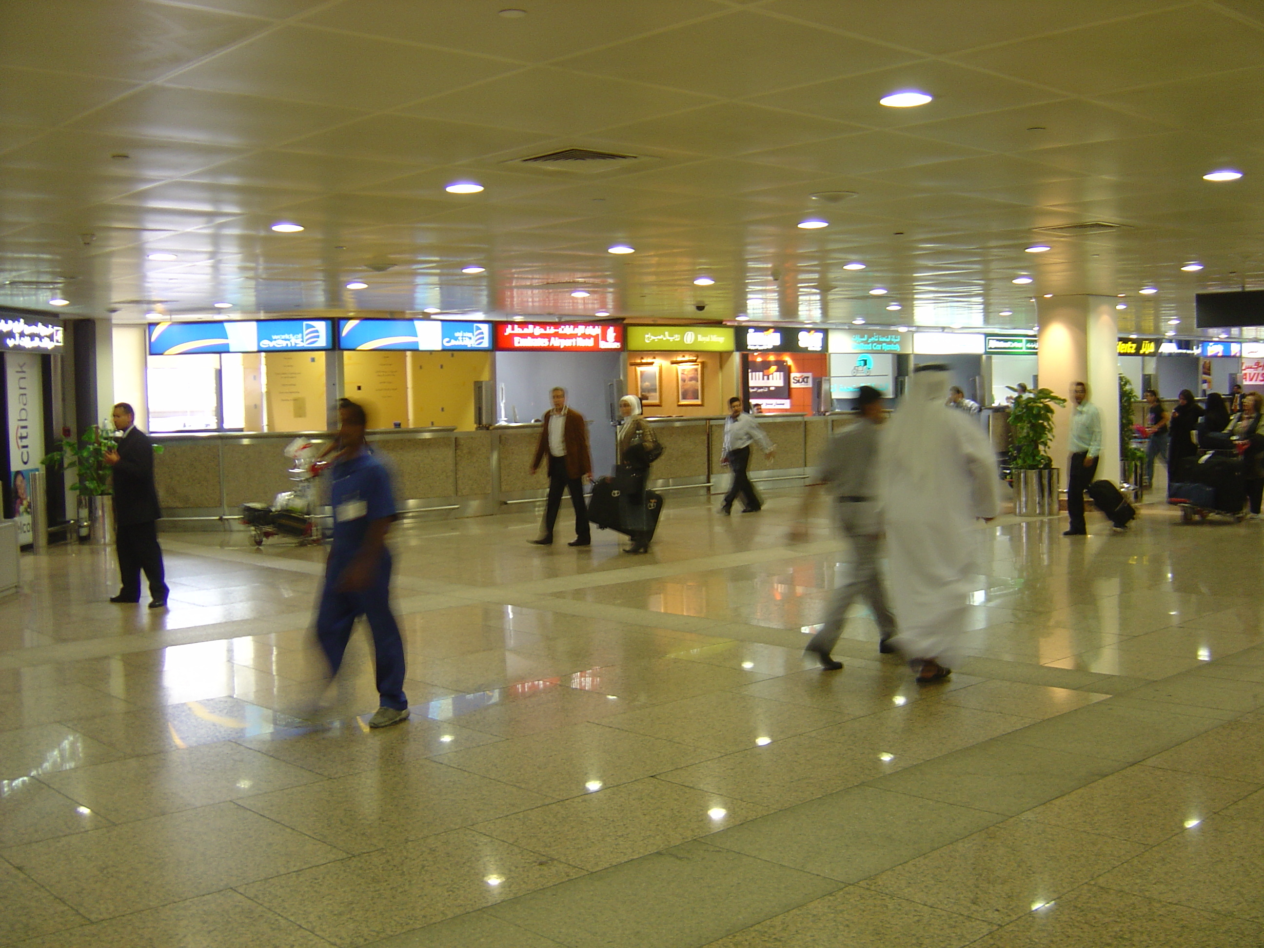 照片 阿联酋(United Arab Emirates) 迪拜(Dubai) 迪拜国际机场(Dubai International Airport) 2005-11 1