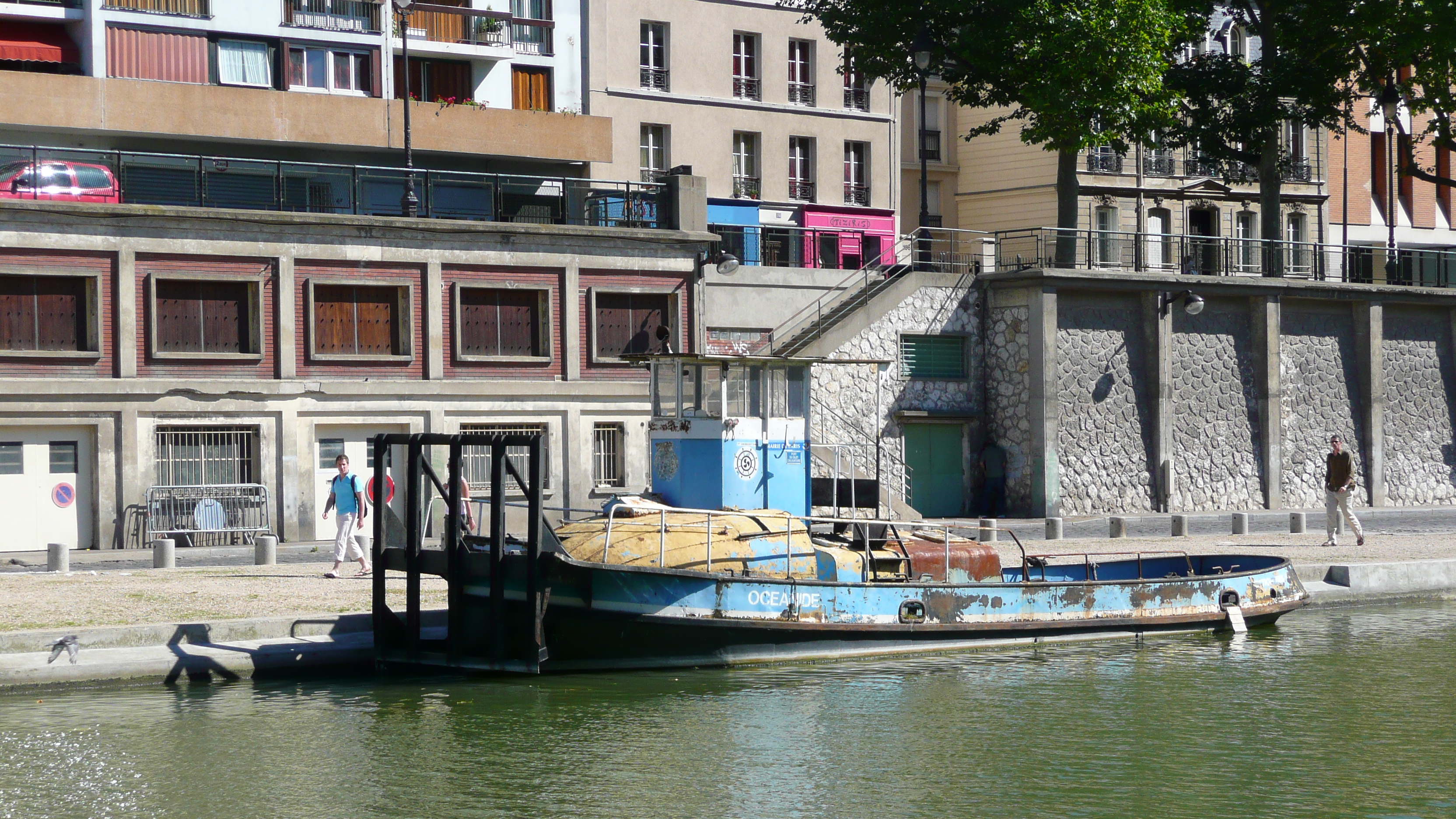 照片 法国(France) 巴黎(Paris) 圣马丁运河(Canal St Martin) 2007-08 123