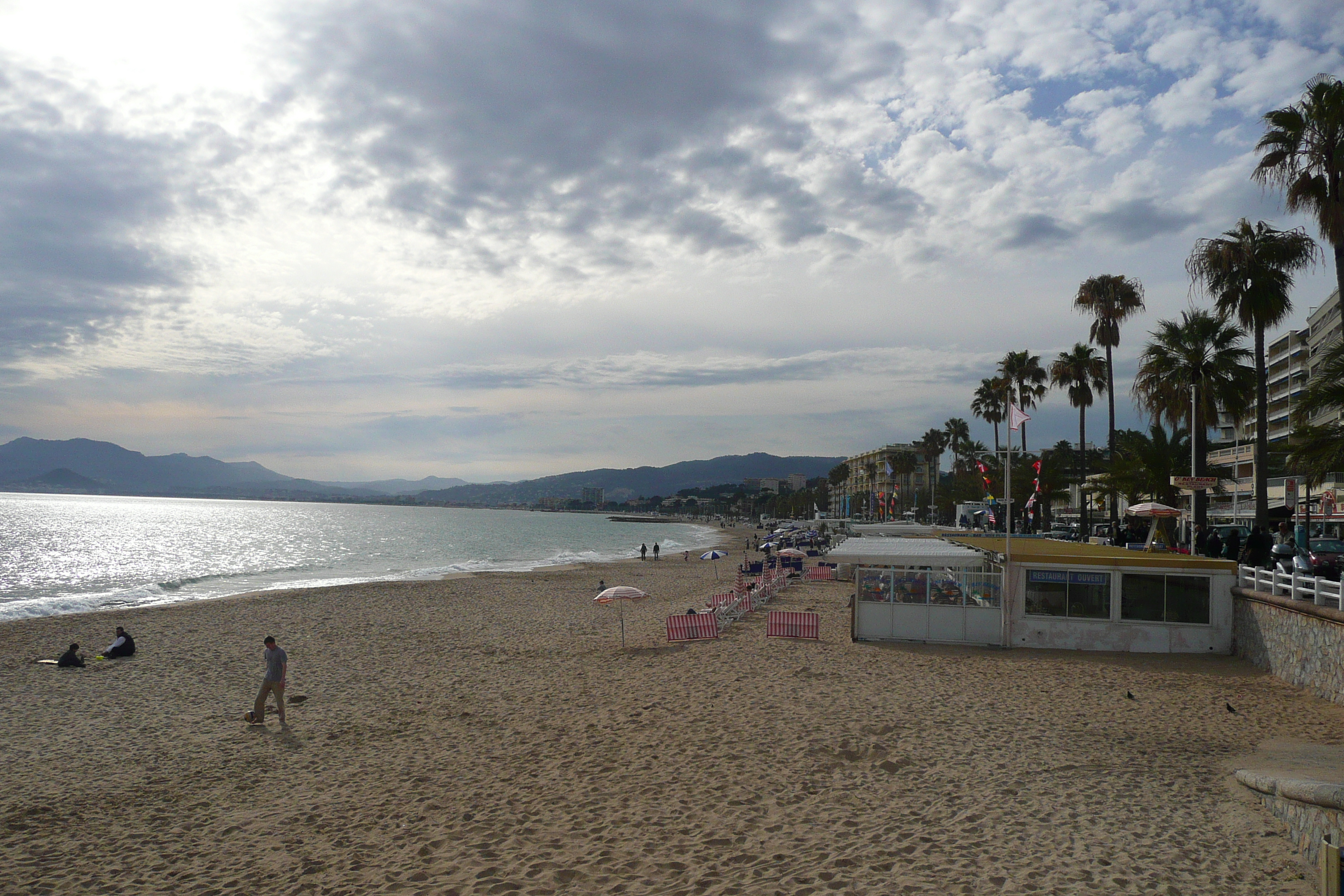 照片 法国(France) 戛纳(Cannes) 南部海滩(Plage du midi) 2008-03 24