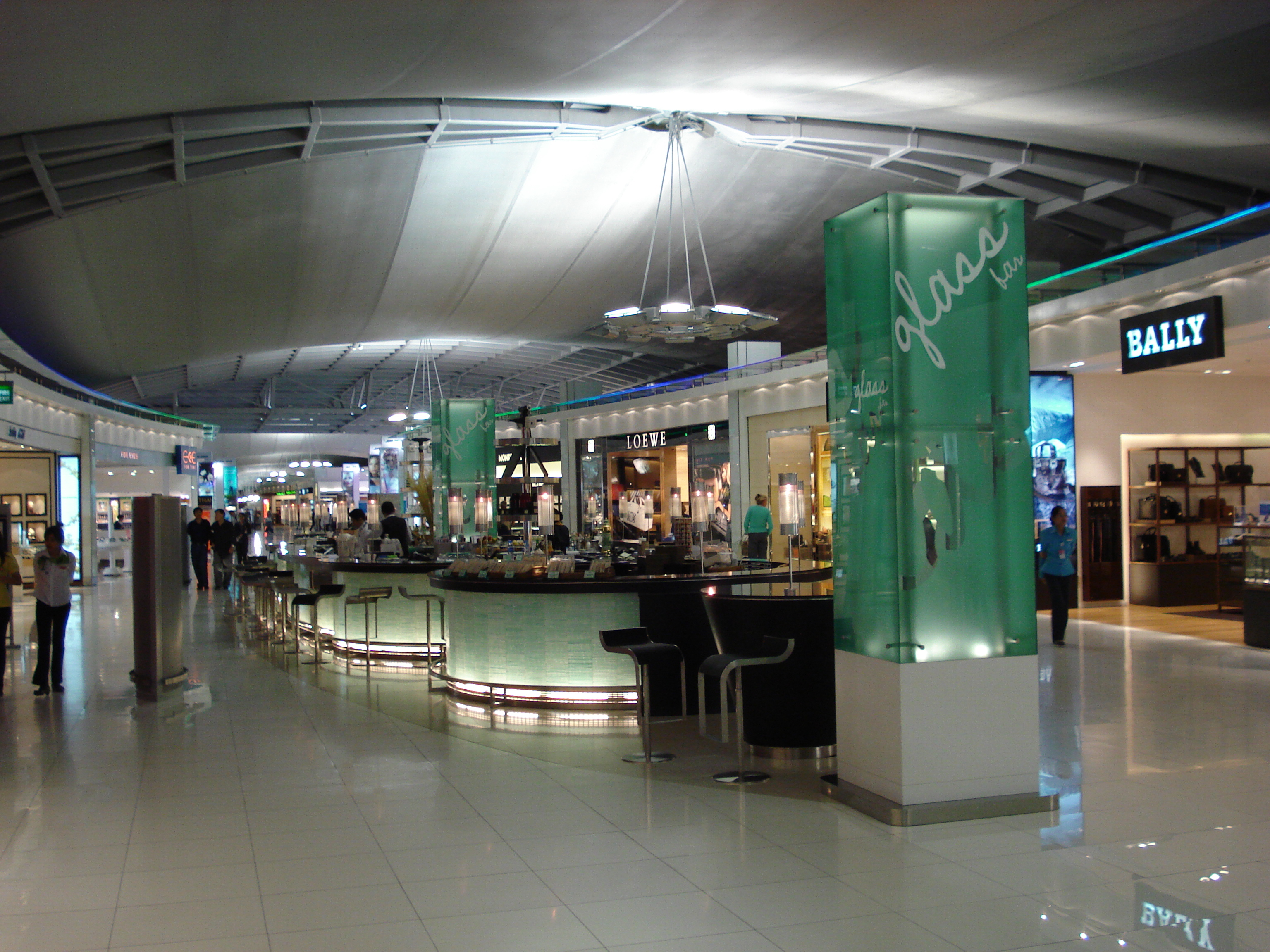 照片 泰国(Thailand) 曼谷(Bangkok) 素万那普机场(Suvarnabhumi Airport) 2007-03 20